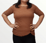 Stripe T-Shirt For Women