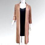 Striped Long Buttonless Shirt For Women