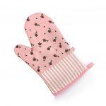 Super Cute Japanese 1 Piece of 100% Cotton Padded Oven/ Microwave Gloves/ Glove Paisley | Super Cute