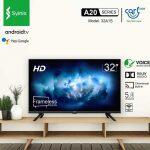 Syinix 32" certified Android Smart frameless Led tv