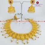 Temple Jewels Antique Gold Plated For Women