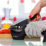 The Shopkeeper Kitchen Knife Sharpening Tool Helps Repair, Restore And Polish Blades