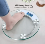 Thick Glass Weighing Machine Digital Glass Bathroom Weight Measuring Scale Measurement Weighing Scale