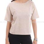 Thin Lining Back Lace T-shirt