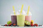 Transparent Glass With Lid 480ml 100pcs/pkt
