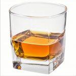 Transparent Square Whisky Glass
