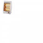Two Rod Heater White 800W With Portable Handle