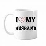 Unique Coffee Mugs With Saying I Love My Husband Gift