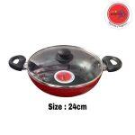 Unirize Non-Stick Induction Base Kadhai (24cm)