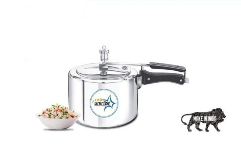 Unirize Regular Aluminium Pressure Cooker Non Induction Base