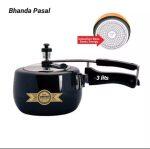 United Black Induction Base Pressure Cooker 3 Lits
