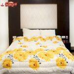 100% Cotton Sunflower Printed Double Bed Quilt