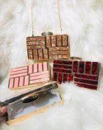 Women Acrylic Clutch Evening Bag