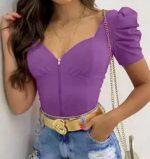Women Crop Top Fitting Style