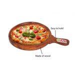 Wooden 10 Inch Pizza Plate/Board/Racket Round