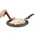 Wooden Potato Masher,Wooden Roti Chapati Presser,Roti bhakri or khakara on tava Presser, Crusher
