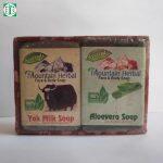 Yak Milk Soap 50g & Aloe Vera Soap 50g (2 in 1)