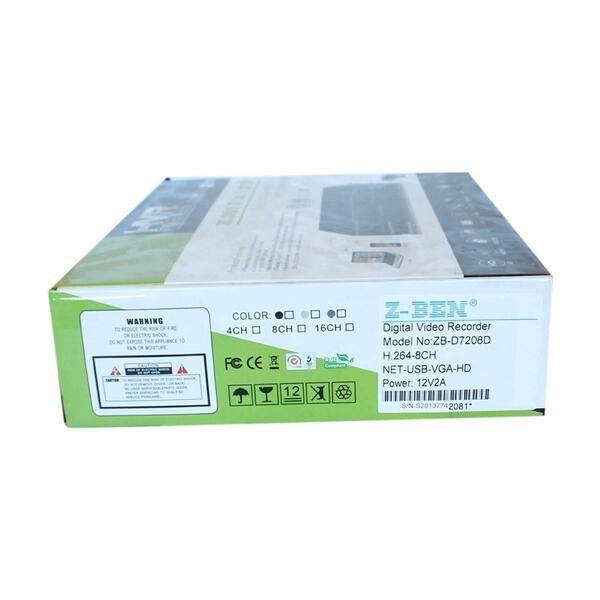 Z-Ben ZB-F7208D HDVR 8 Channel