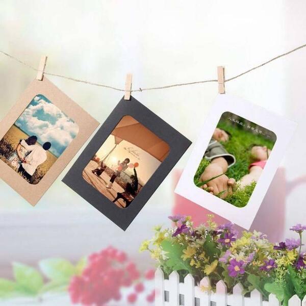 Paper Frame With Clips 2M Rope