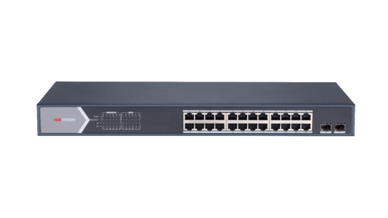 24 PORT Giga POE Switch : DS-3E0526P-E/M