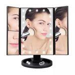 3 In 1 Magnifying Mirror with Triple Makeup Mirror with LED Light