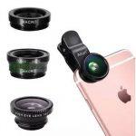3 in 1 – Universal Clip Lens For Smartphones – Red &