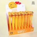 36 Pcs Cute Emoji Gel Pens 0.5Mm Black Ink Pen Kawaii School Supplies Student Writing Stationery Office Creative Gifts Gel-Ink Set