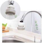 360 Degree Rotating Adjustable Tap 3-Gear Adjustable Head Splash Proof Water Saving Nozzle