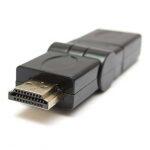 360 degree Rotation Swivel HDMI Male to HDMI Female Adjustable Adapter MF