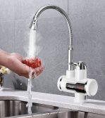 360 Rotating Instant Water Heating Faucet Tap With Display 2000 Watts