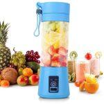 380Ml Mini Usb Rechargeable Portable Electric Fruit Juicer Smoothie Maker Blender Machine Sports Bottle Juicing Cup Juicers Six Blades