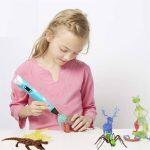 3D Pen-2 Professional  3D Printing Drawing Pen with 3 x 1.75mm ABS/PLA Filament for Creative Modelling