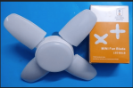 4 Fan Blade Foldable LED Bulb Ceiling Light with Bright Light-20Watt