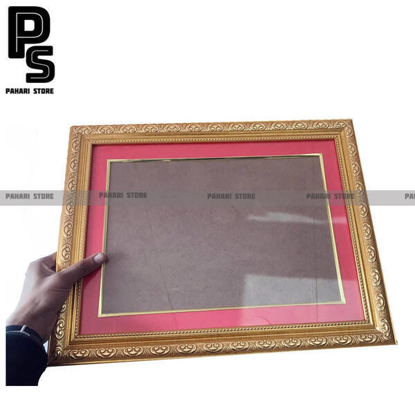440 Golden Frame / A4 Size Hang Wall, Award, Certificate, Diploma, Document and photo