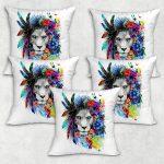 Tiger Printed Cushion Cover Only
