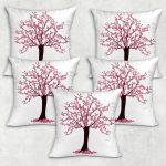 Tree Printed Cushion Cover Only