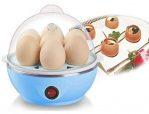 7 Eggs Steamer With Clear Top Cover(Pink)