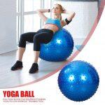 85cm Spike Massage Yoga Balls Pilates Fitness Gym Exercise Balance Fitball