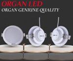 8W Organ Slim Panel Light