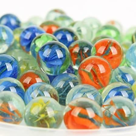 90pcs Marbles in bulk Glass Marbles for Children