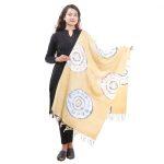 Abstract Printed Shawl For Women