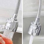 Adjustable Flexible Faucet Sprayer Turbo Flex 360 Sink Faucet Sprayer Jet Durable Faucet Extension Part Kitchen Accessories