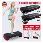 Aerobic Step Board | Aerobic Stepper Low-Impact Way to Incorporate Explosive, Powerful Moves Into Your Workout