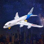 Airplane With Flashing Light And Sound