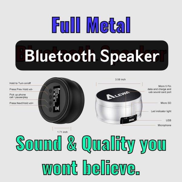 Alewa Tws Bluetooth Speaker AL-S1