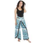All In One Gallery – Multicolor Floral Print Butterfly Trouser For Ladies