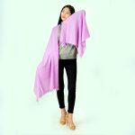 All In One Gallery Solid Color Design Shawl Scarf Wrap Stole For Women