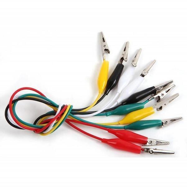 Alligator Clip Lead Wire Crocodile Cable 50cm