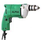 Alpha A6102 10mm Heavy Duty Electric Drill Machine – (Green)