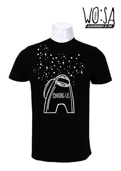 Among Us Doted Print T-shirt For Men